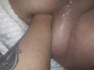 Wifey knuckles my butt very first time