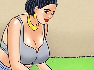 Vela mamma and peeping neighbor! Porno animation