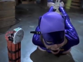 'Catwoman vs. Batgirl - scene 2 - bum Catwoman!'