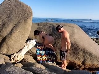 Orgy On The Beach