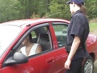 Cop molest lady